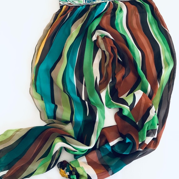 🚫NO SALE🚫Diane von Furstenberg Sheer Split Pants - Picture 1 of 5